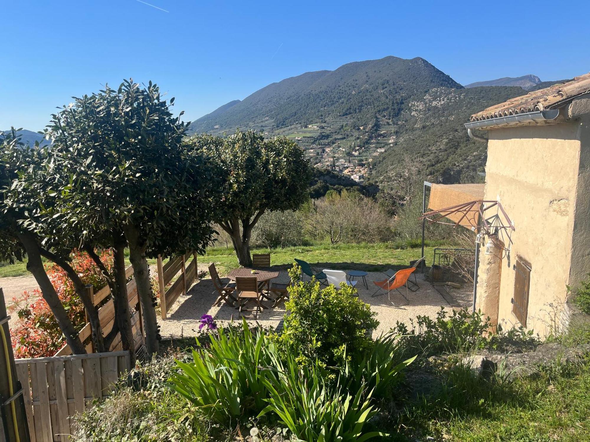 Cabanon Entoure De Montagnes Et D'Oliviers Villa นียงส์ ภายนอก รูปภาพ
